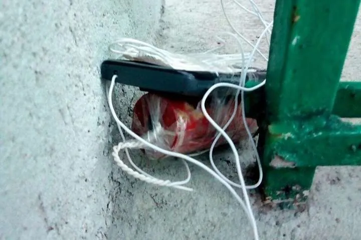 У Києві біля офісу знайшли саморобну вибухівку